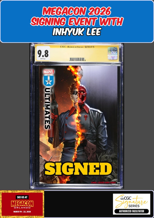 ULTIMATES #22 CGC SS 9.8 INHYUK LEE SIGNED MEGACON PRESALE