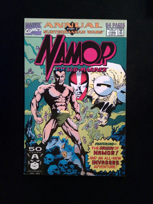 Namor the Sub-Mariner Annual #1  MARVEL Comics 1991 VF+