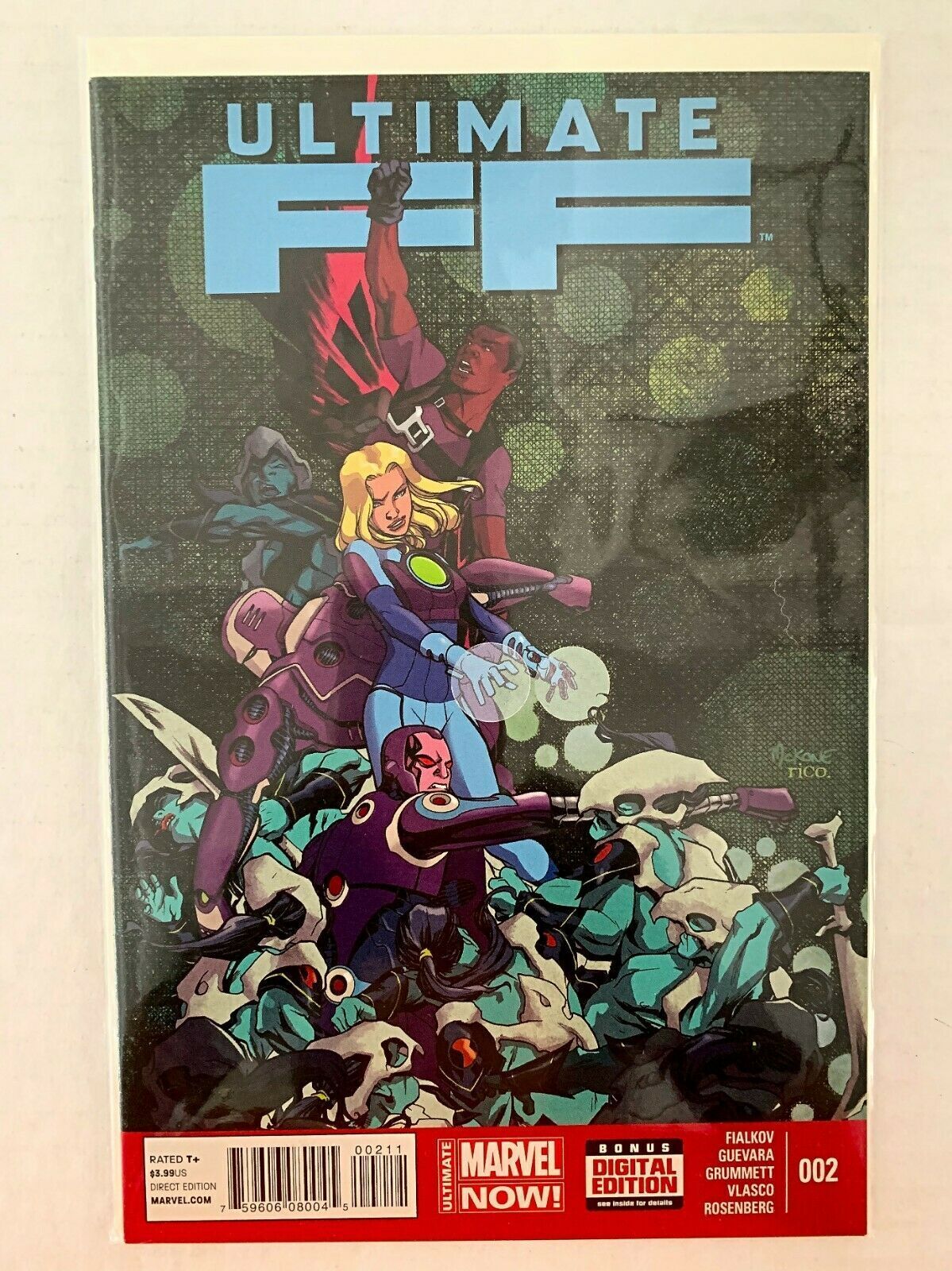 Ultimate Ff (Fantastic Four) #2 Ultimate Marvel 2014 Nm+