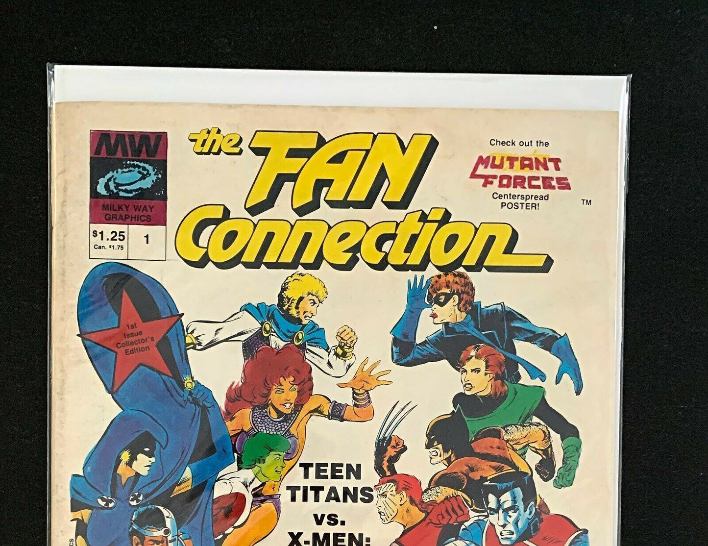 The Fan Connection #1 Milky Way Graphics 1986 Vf/Nm