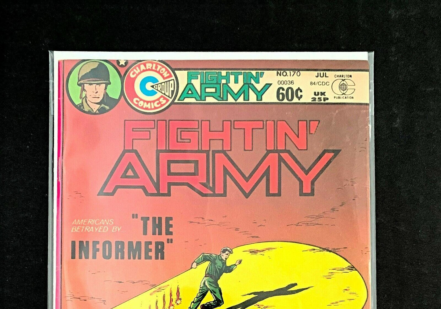 Fightin' Army #170 Charlton Comics 1984 Fn/Vf