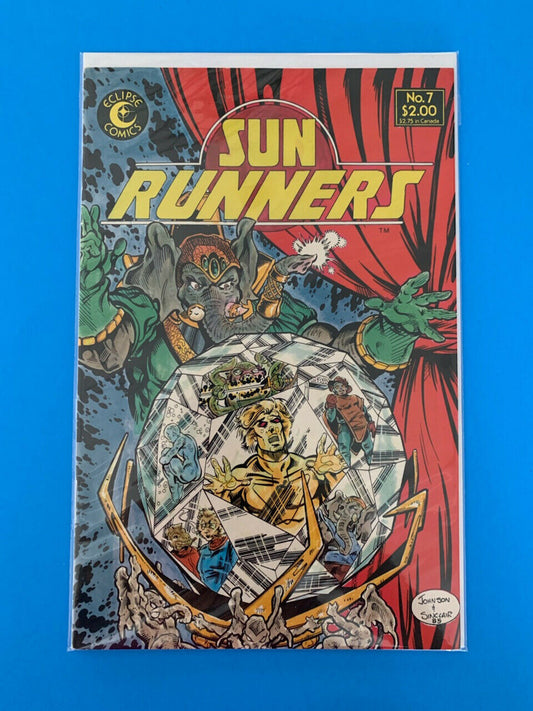 Sun Runners #7 Eclipse Comics 1985 Vf/Nm