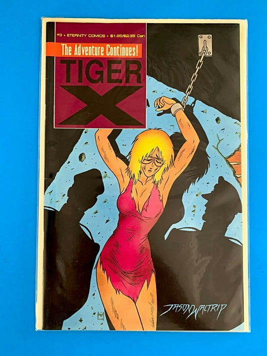 Tiger X #3 Eternity Comics 1988 Vf+