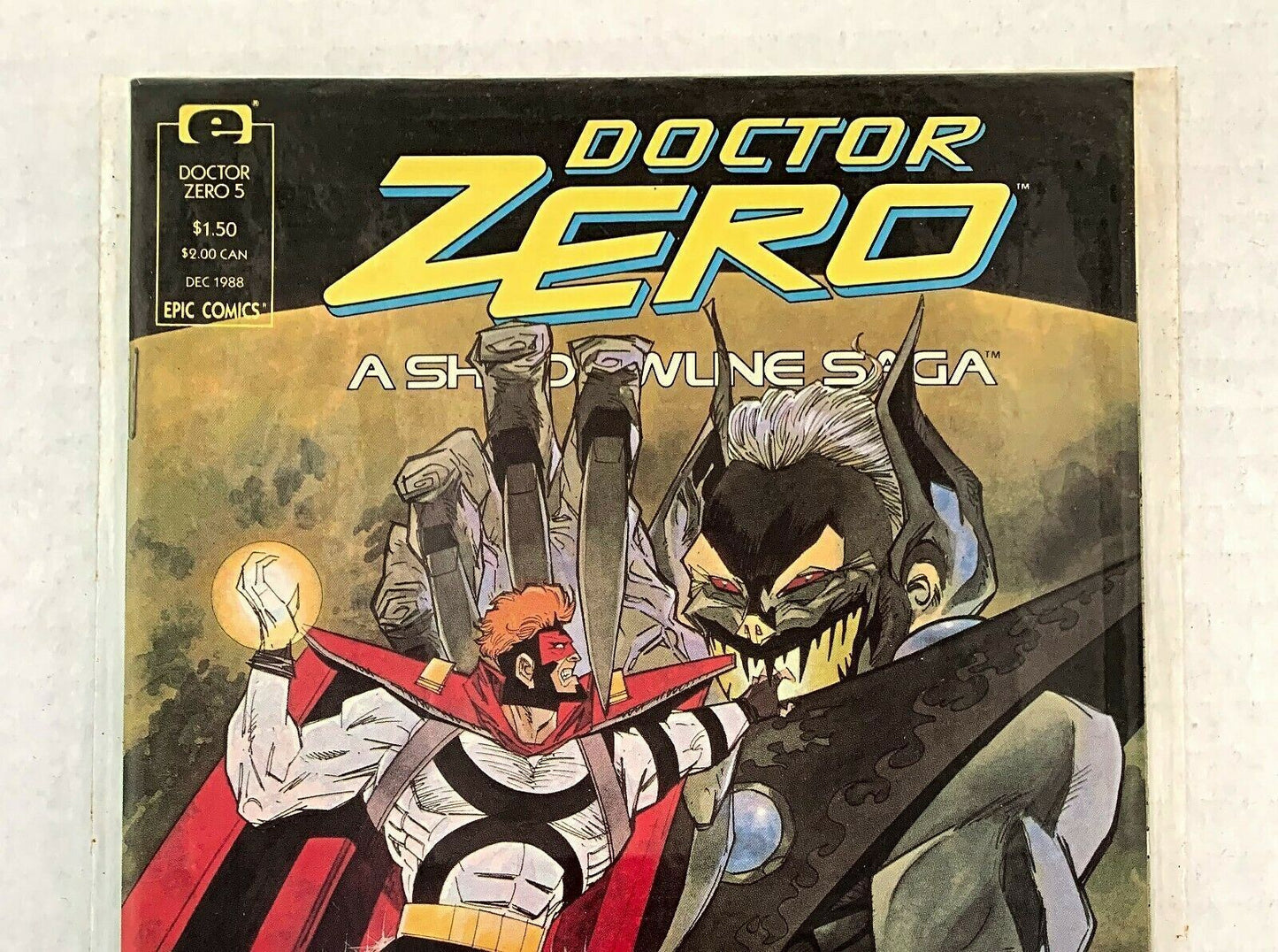 Doctor Zero #5 Epic Comics (Marvel) 1988 Nm+