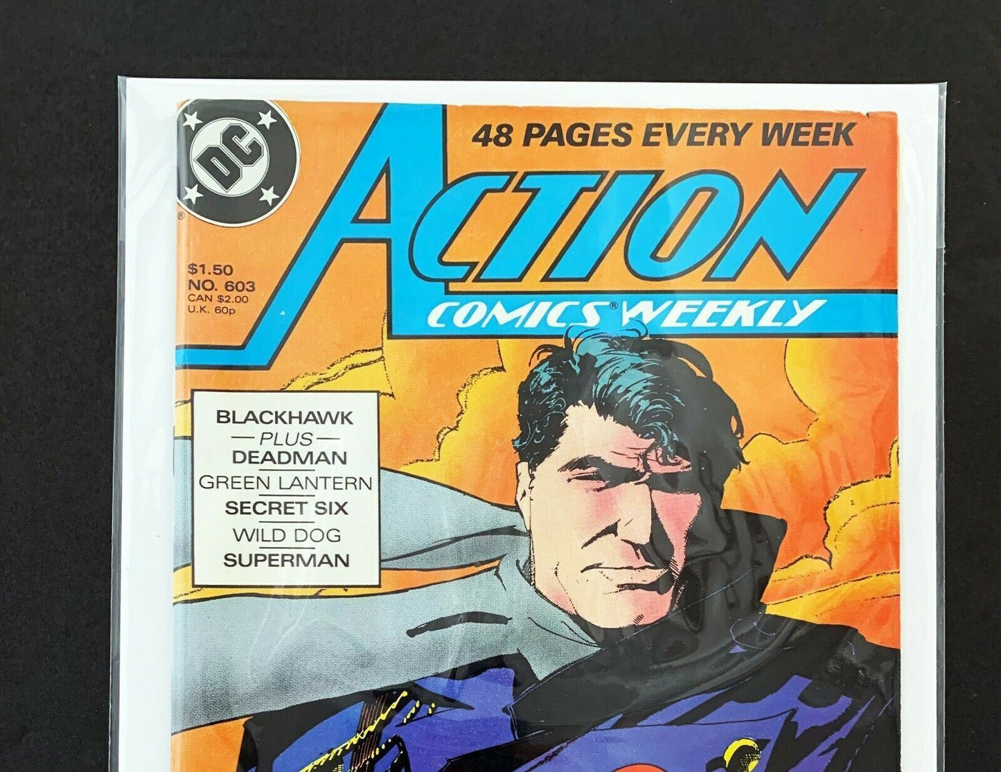 Action Comics #603 Dc Comics Vf/Nm 1988