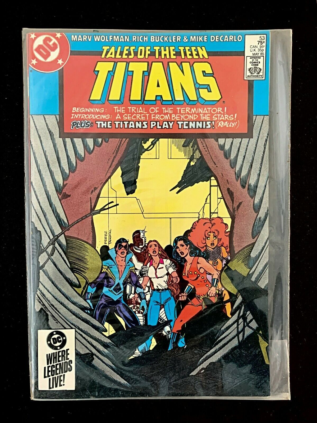Tales Of The Teen Titans #53 Nm+ Dc Comics 1985 New Teen Titans
