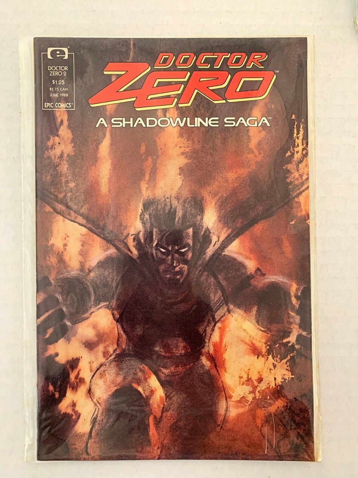 Doctor Zero #2 Epic Comics (Marvel) 1988 Nm+