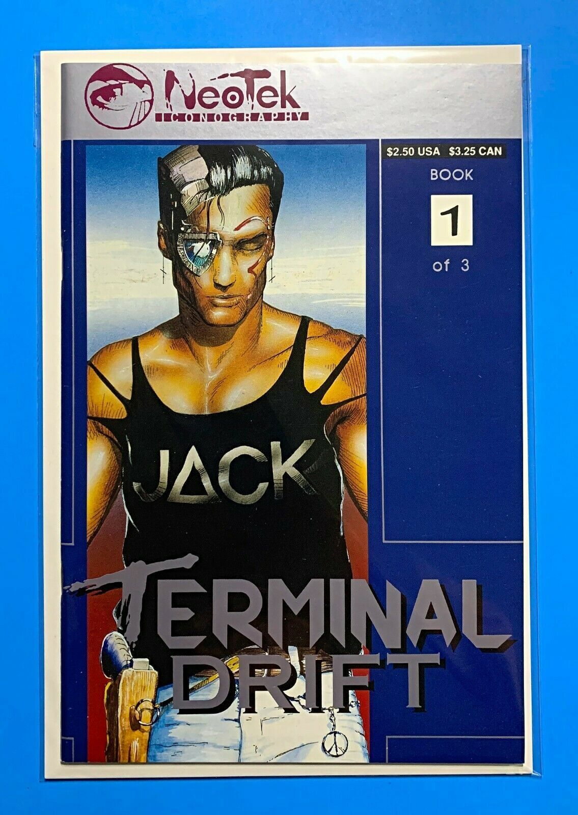 Terminal Drift #1 Neotek Iconography Comics 1992 Nm+