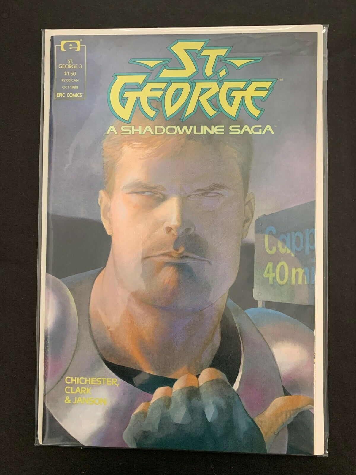 St. George A Shadowline Saga #3 Epic Comics Nm 1988