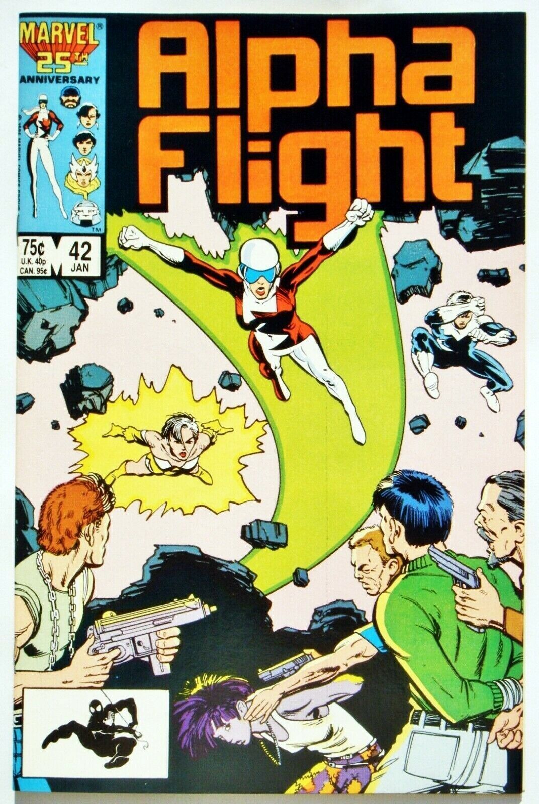 Alpha Flight #42 Marvel Comics Vf 1987