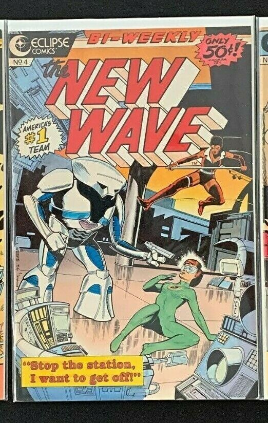 New Wave #4 Eclipse Comics 1986 Nm