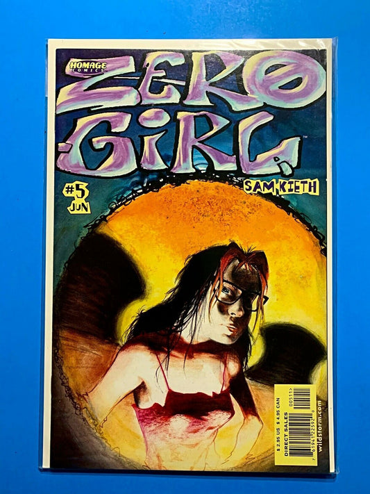 Zero Girl #5 Homage Comics 2001 Nm+