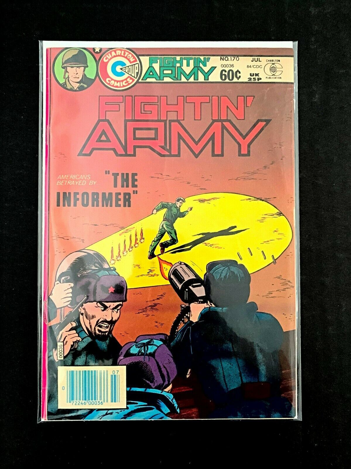 Fightin' Army #170 Charlton Comics 1984 Fn/Vf