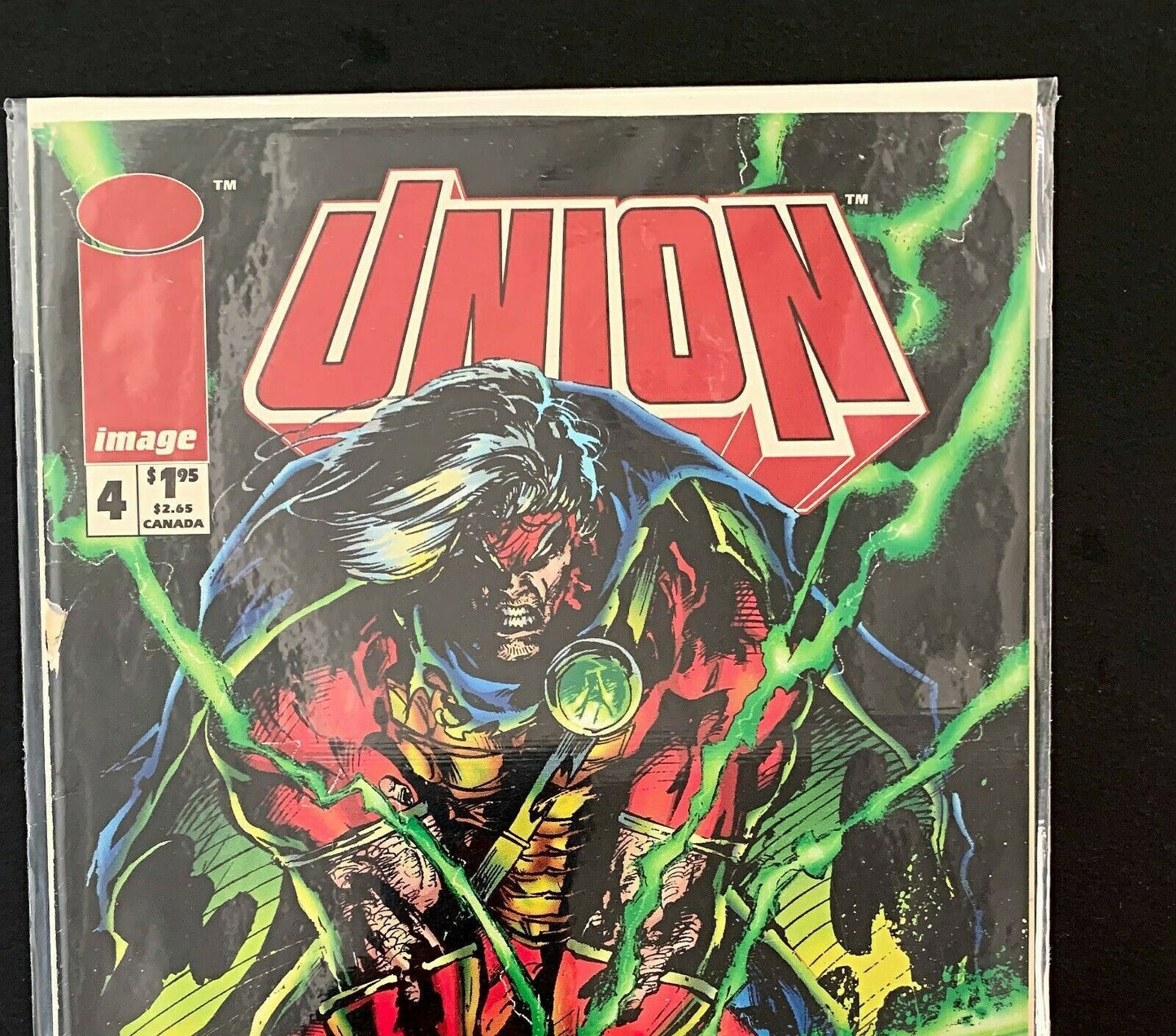 Union #4 Image Comics Nm+ [Newsstand] 1993 Rare!!