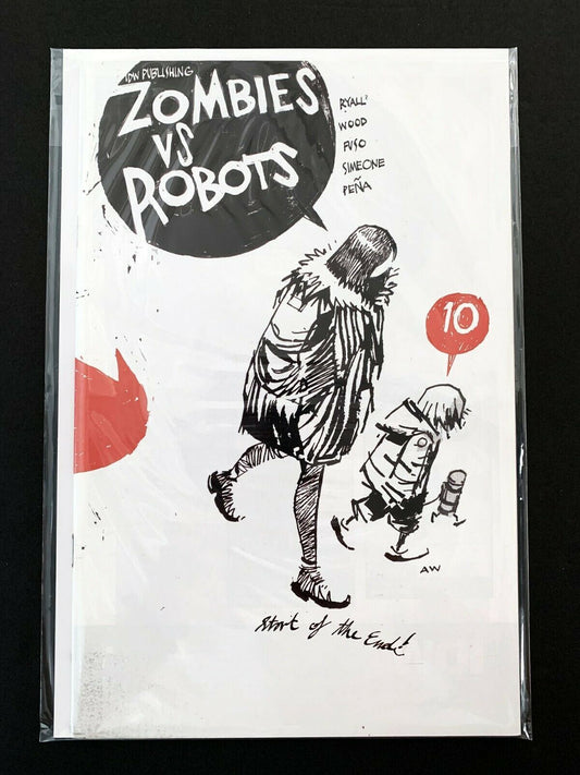 Zombies Vs Robots #10 Idw Comics 2015 Nm+