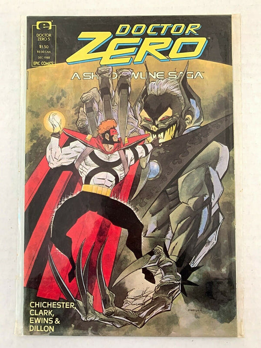 Doctor Zero #5 Epic Comics (Marvel) 1988 Nm+