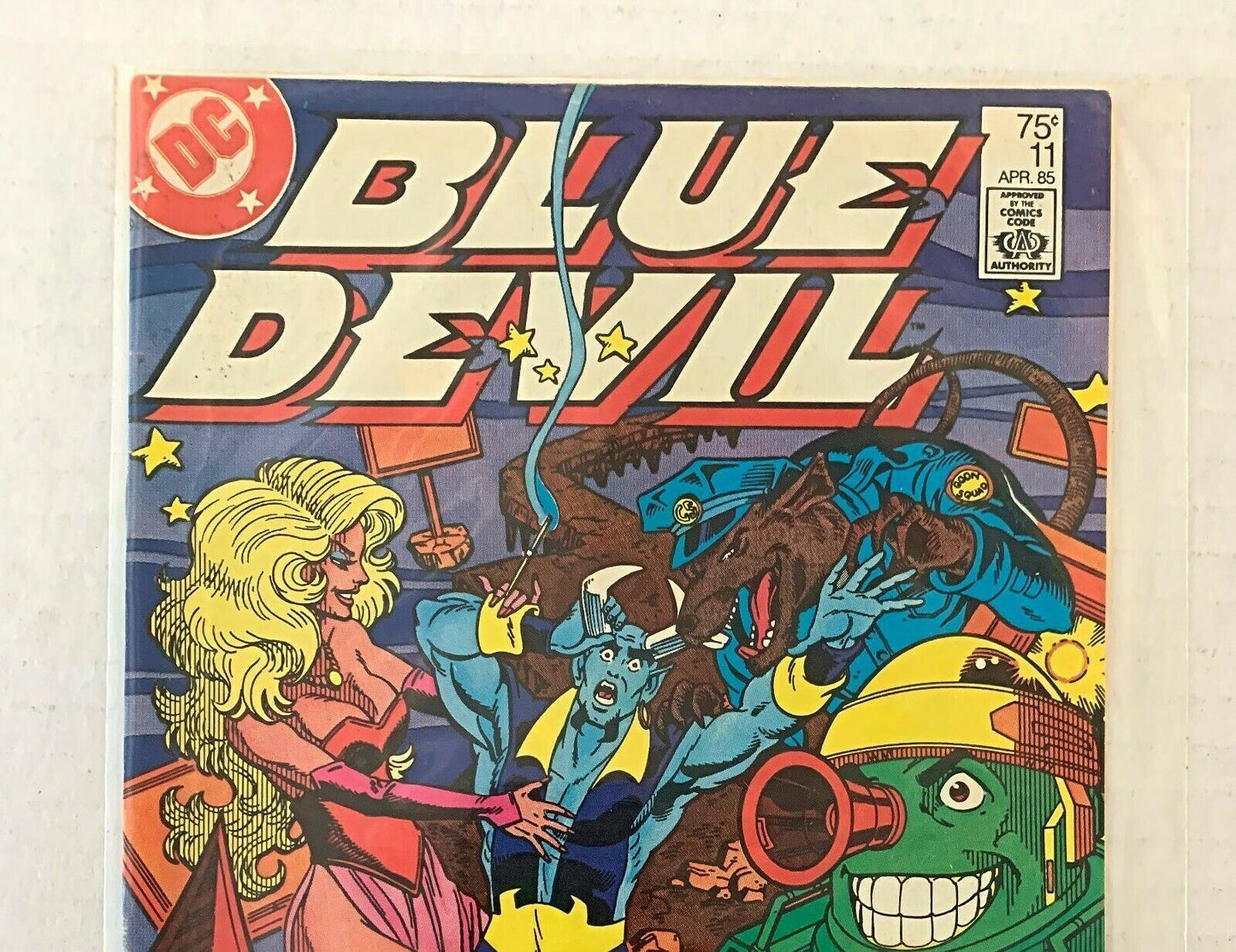 Blue Devil #11 Dc Comics 1985 Vintage Vf/Nm