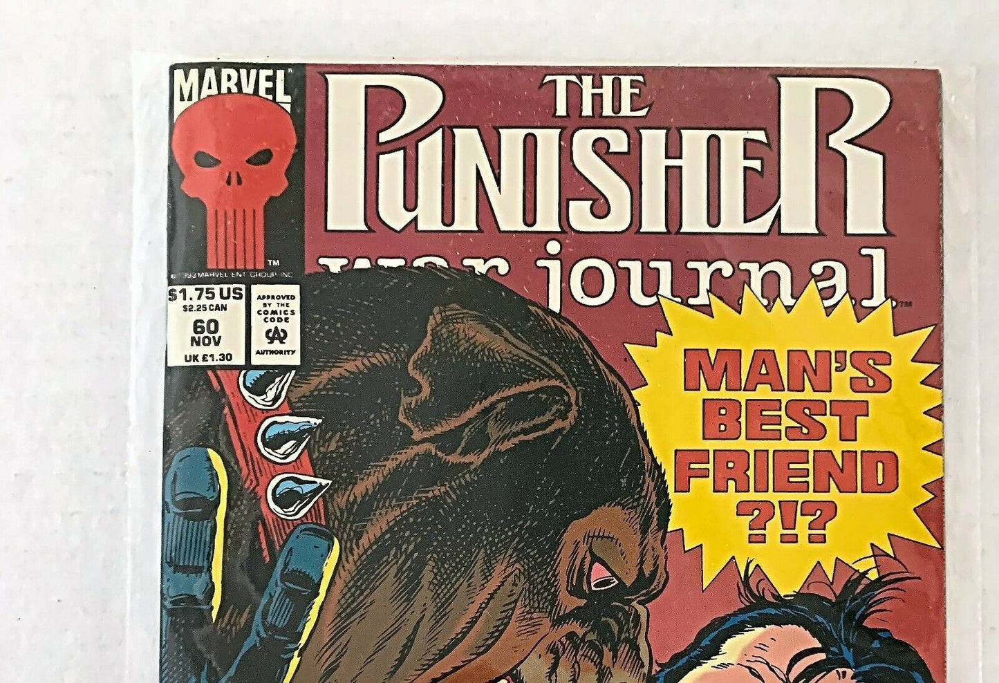 Punisher War Journal #60 Marvel Comics 1993 Nm