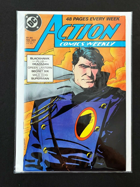 Action Comics #603 Dc Comics Vf/Nm 1988