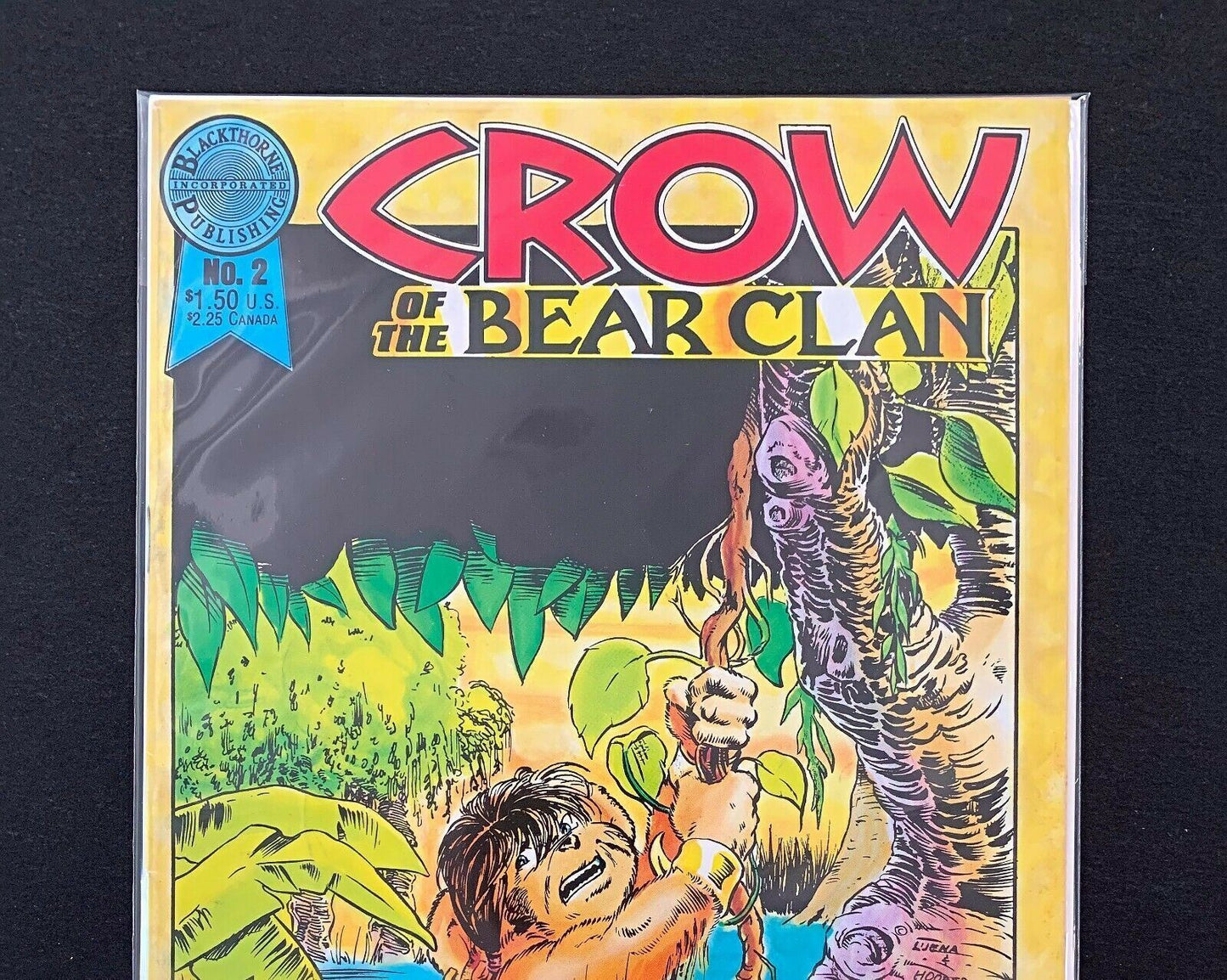 Crow Of The Bear Clan #2 Blackthorne Publishing 1986 Vf+