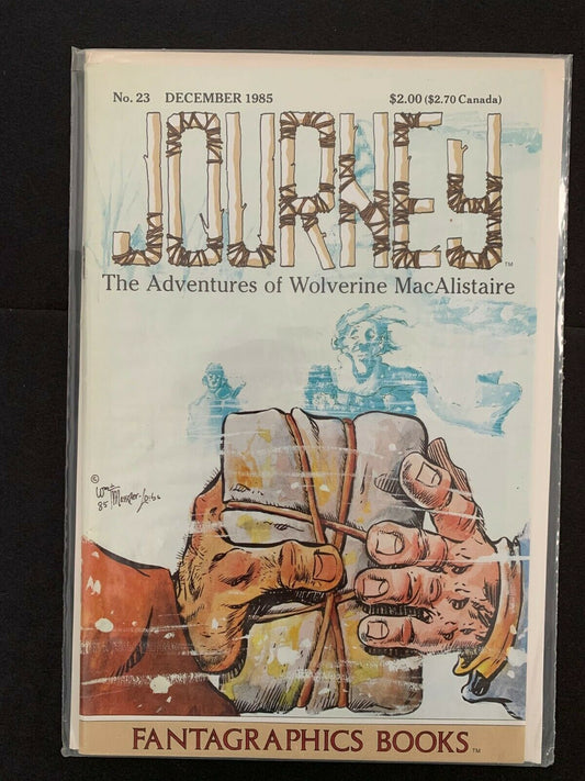 Journey (Adventures Of Wolverine Macalistaire) #23 Fantagraphic Books Nm- 1985