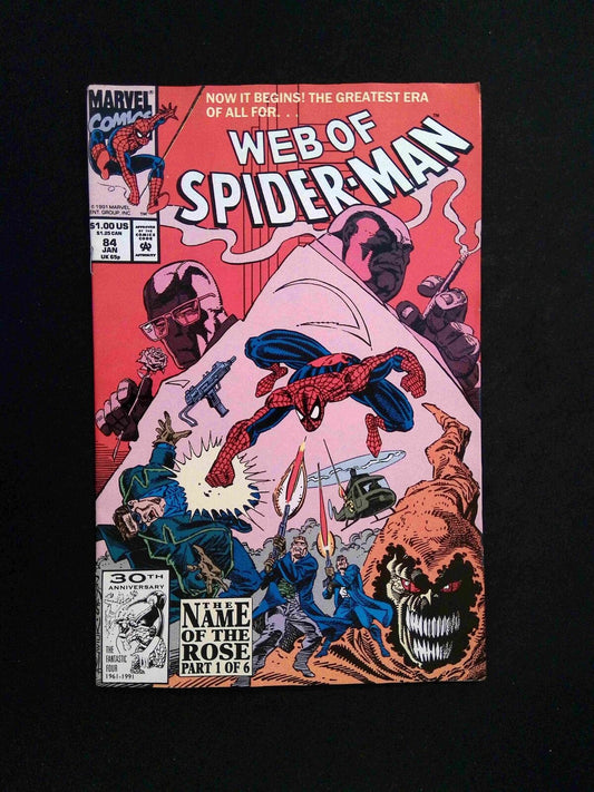 Web Of Spider-Man #38  Marvel Comics 1988 VF