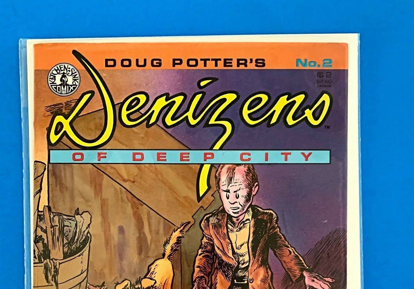 Denizens Of Deep City #2 Kitchen Sink Comics 1989 Nm+