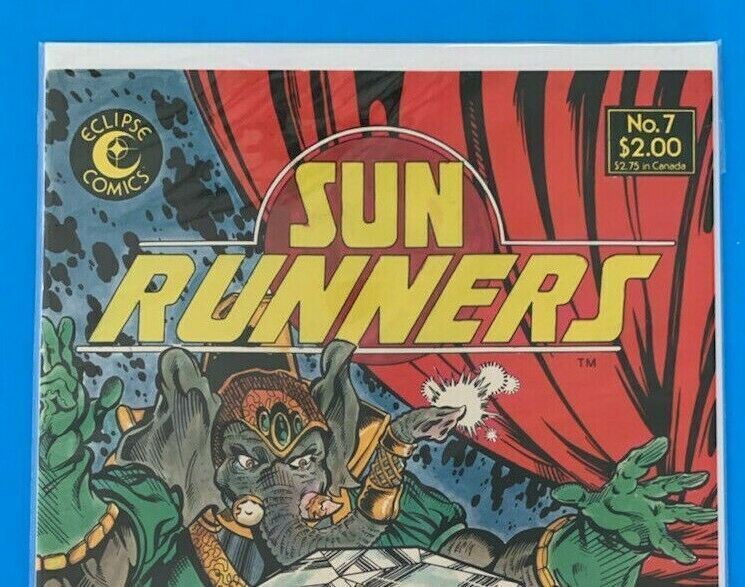 Sun Runners #7 Eclipse Comics 1985 Vf/Nm