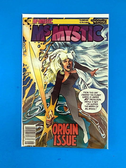 Miss Mystic Vol.2 #1 Continuity Comics 1988 Vf+ Newsstand