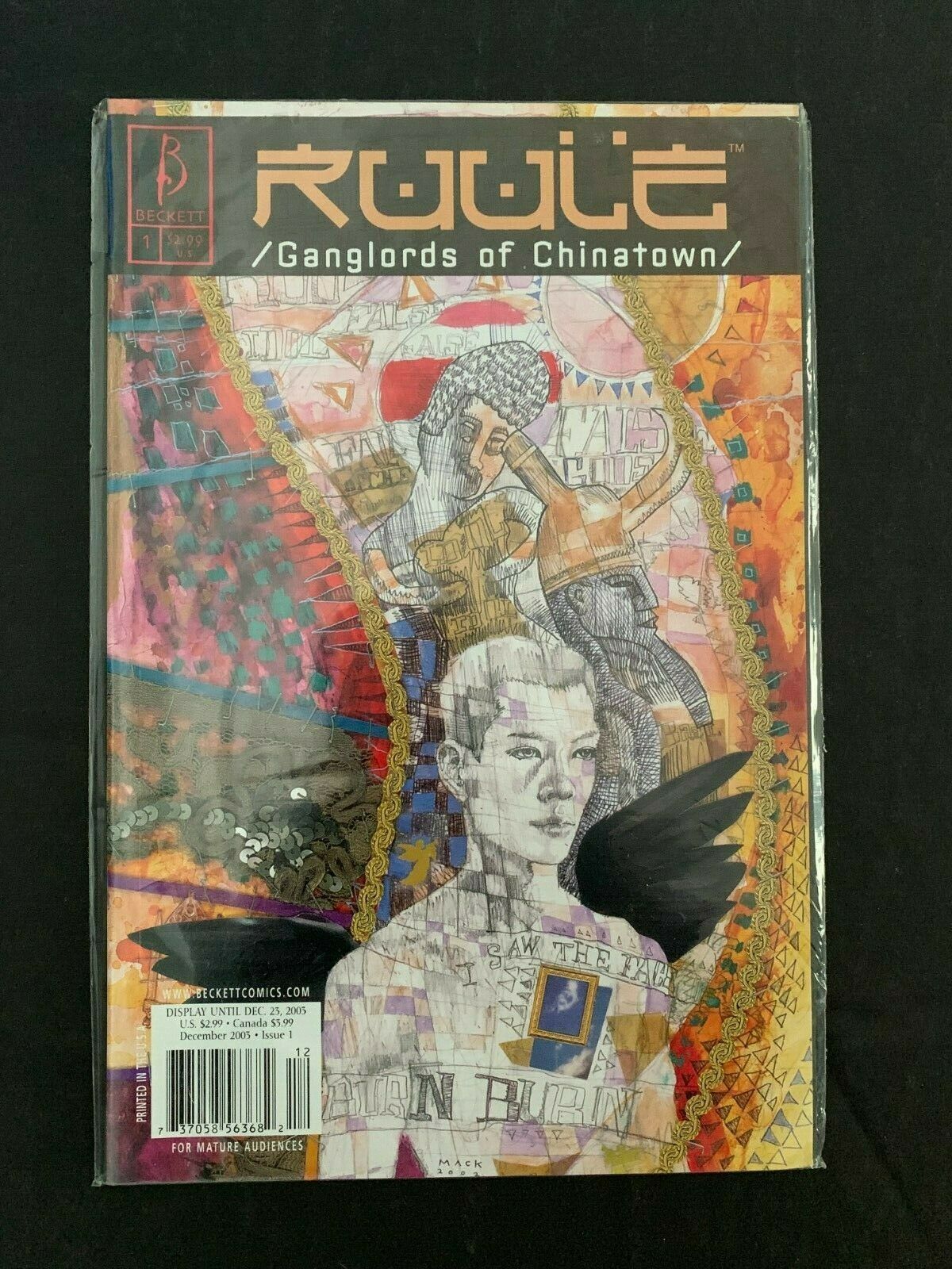 Ruule Ganglords Of Chinatown #1 Beckett Comics 2003 Nm+