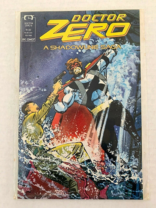 Doctor Zero #6 Epic Comics (Marvel) 1989 Nm+