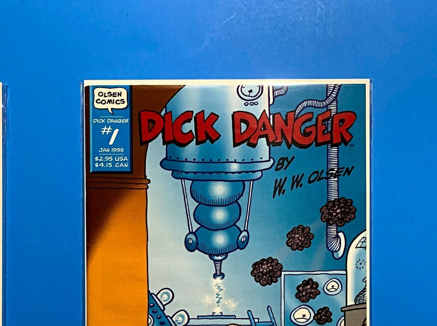 Dick Danger #1 Olsen Comics 1998 Nm-