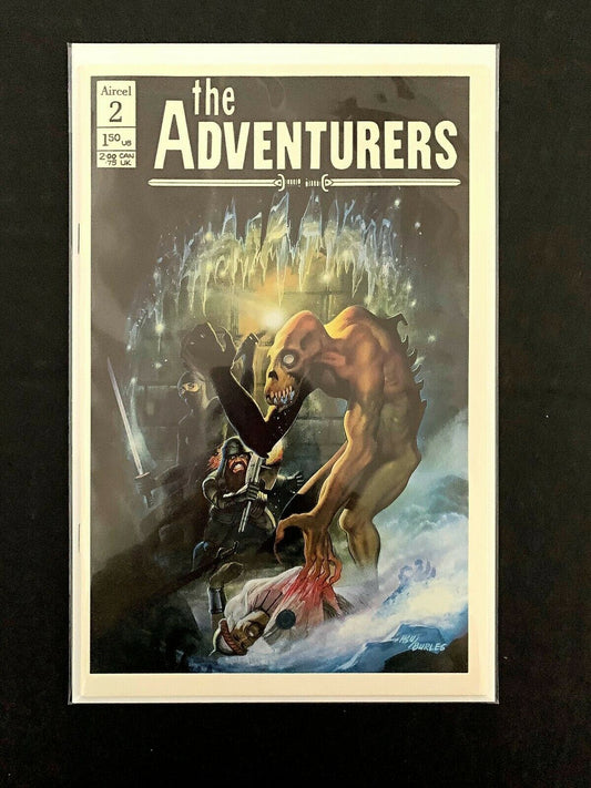 The Adventurers #2 Aircel Comics 1986 Nm-