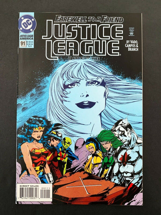 Justice League Of America #91 Dc Comics 1994 Nm+