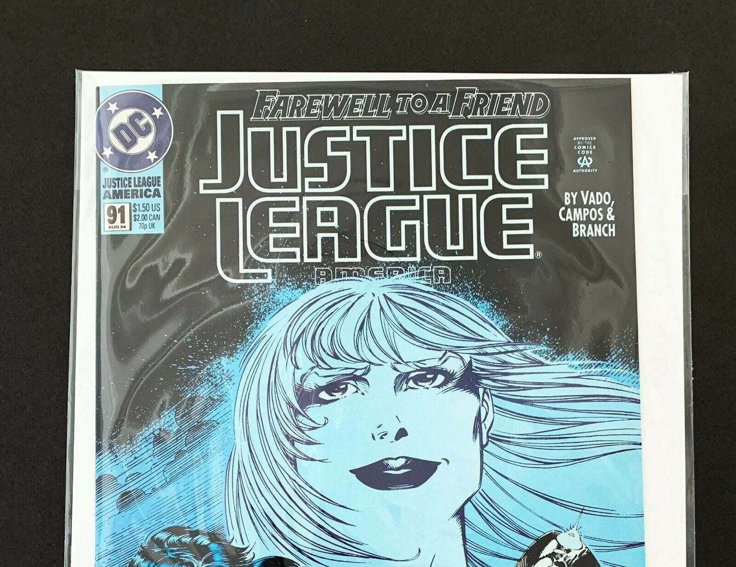 Justice League Of America #91 Dc Comics 1994 Nm+