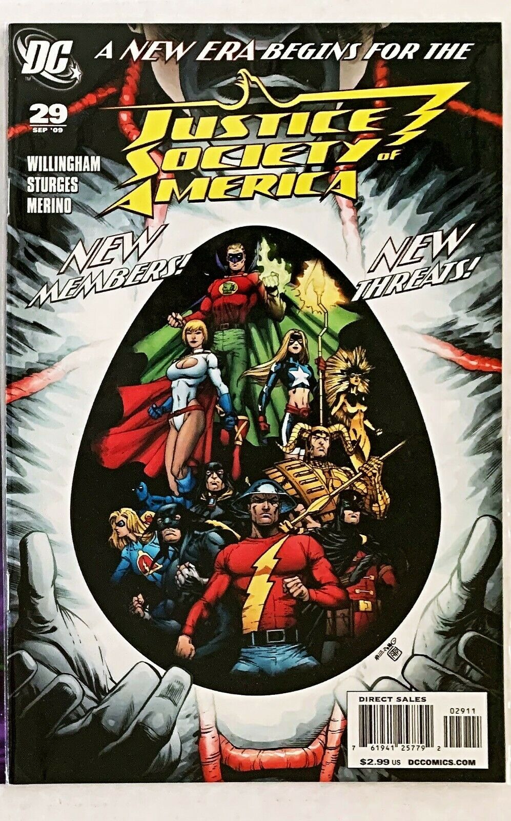 Justice Society Of America #29 Dc Comics 2009 Nm+