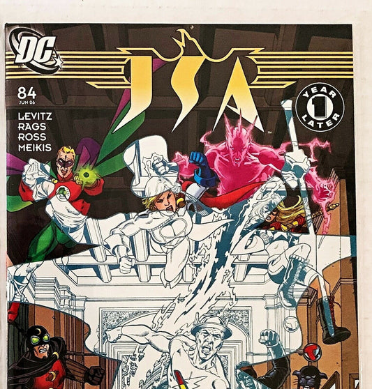 Jsa #84 Dc Comics 2006 Nm+ Justice Society Of America