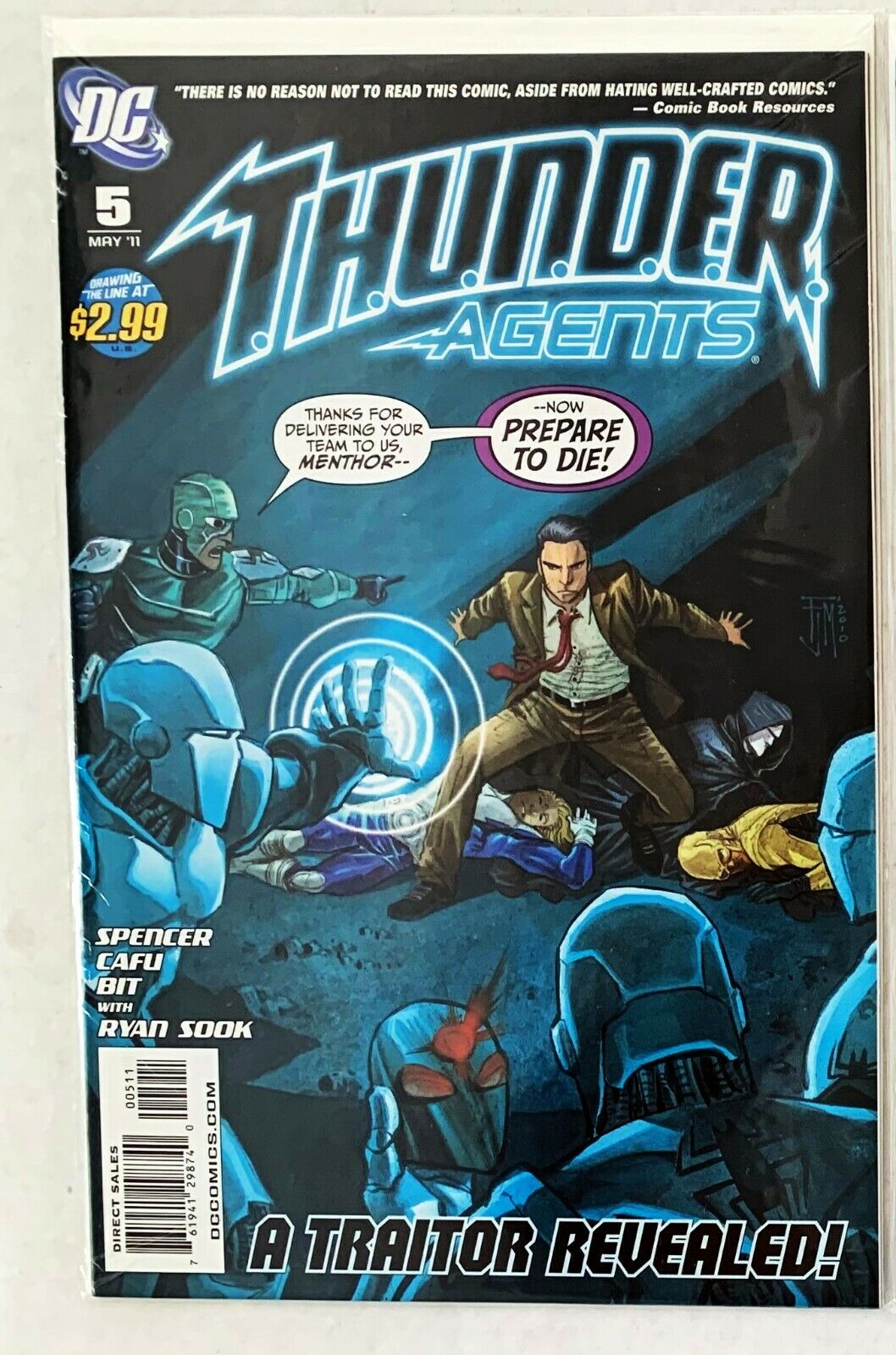 Thunder Agents #5 Vol.1 Dc Comics 2011 Nm+ T.H.U.N.D.E.R