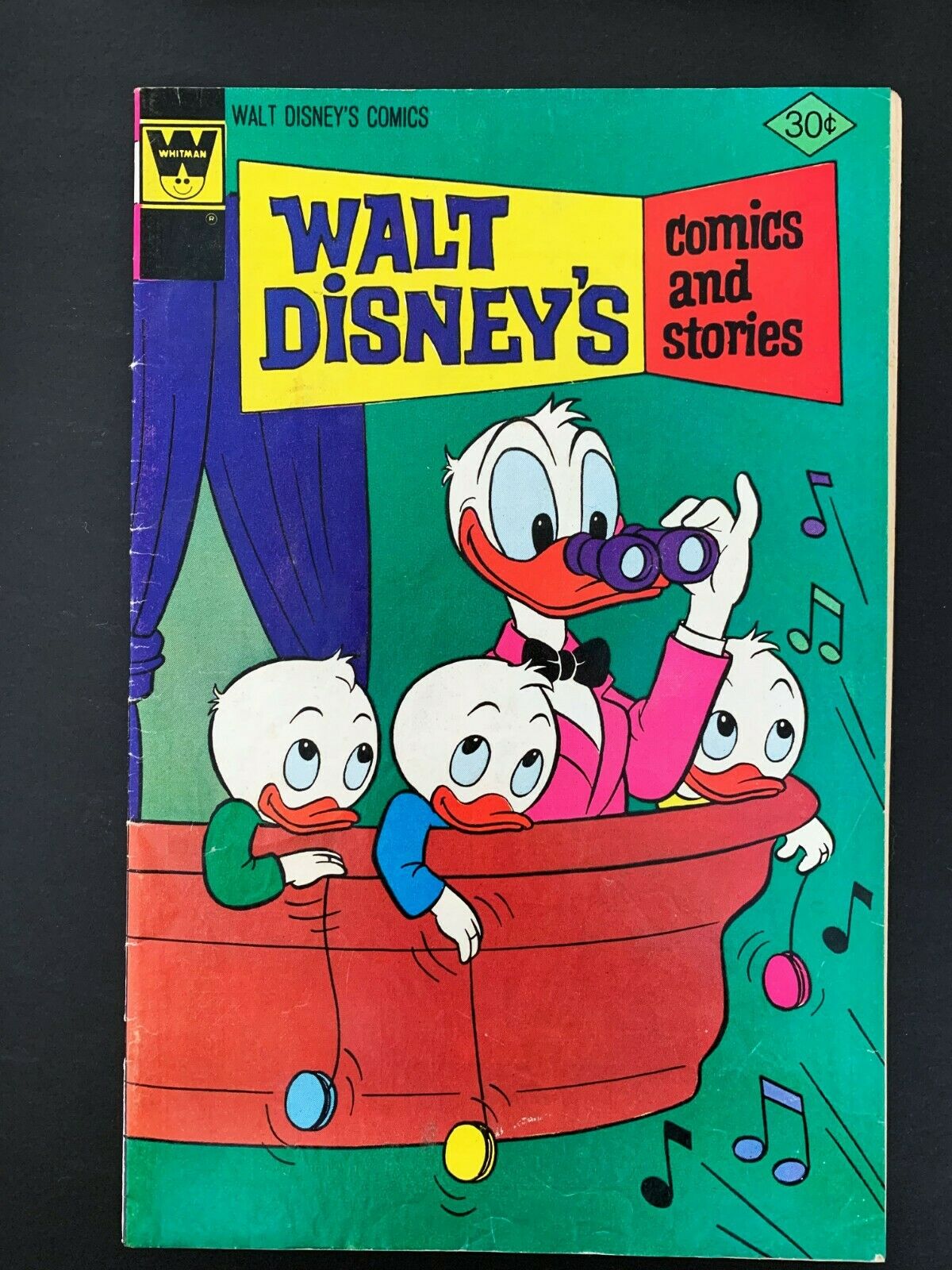 Walt Disney Comics And Stories #439 (Vol.37,#7) Whitman Comics 1977 Fn+