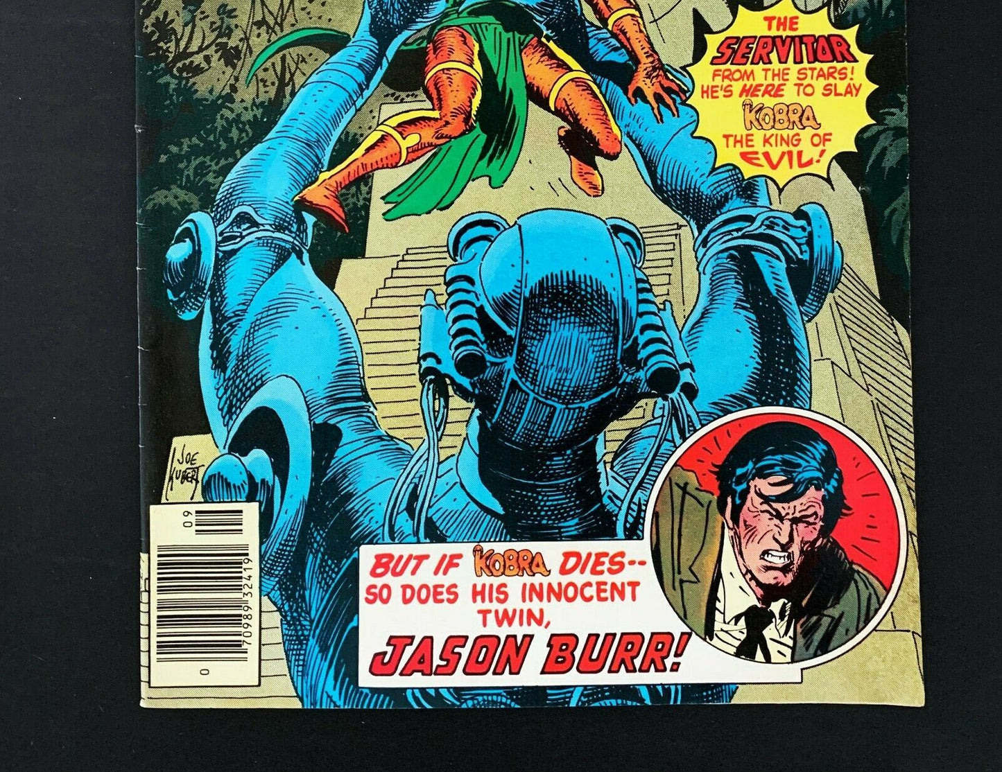 Kobra #4 Dc Comics 1976 Vf Newsstand Edition
