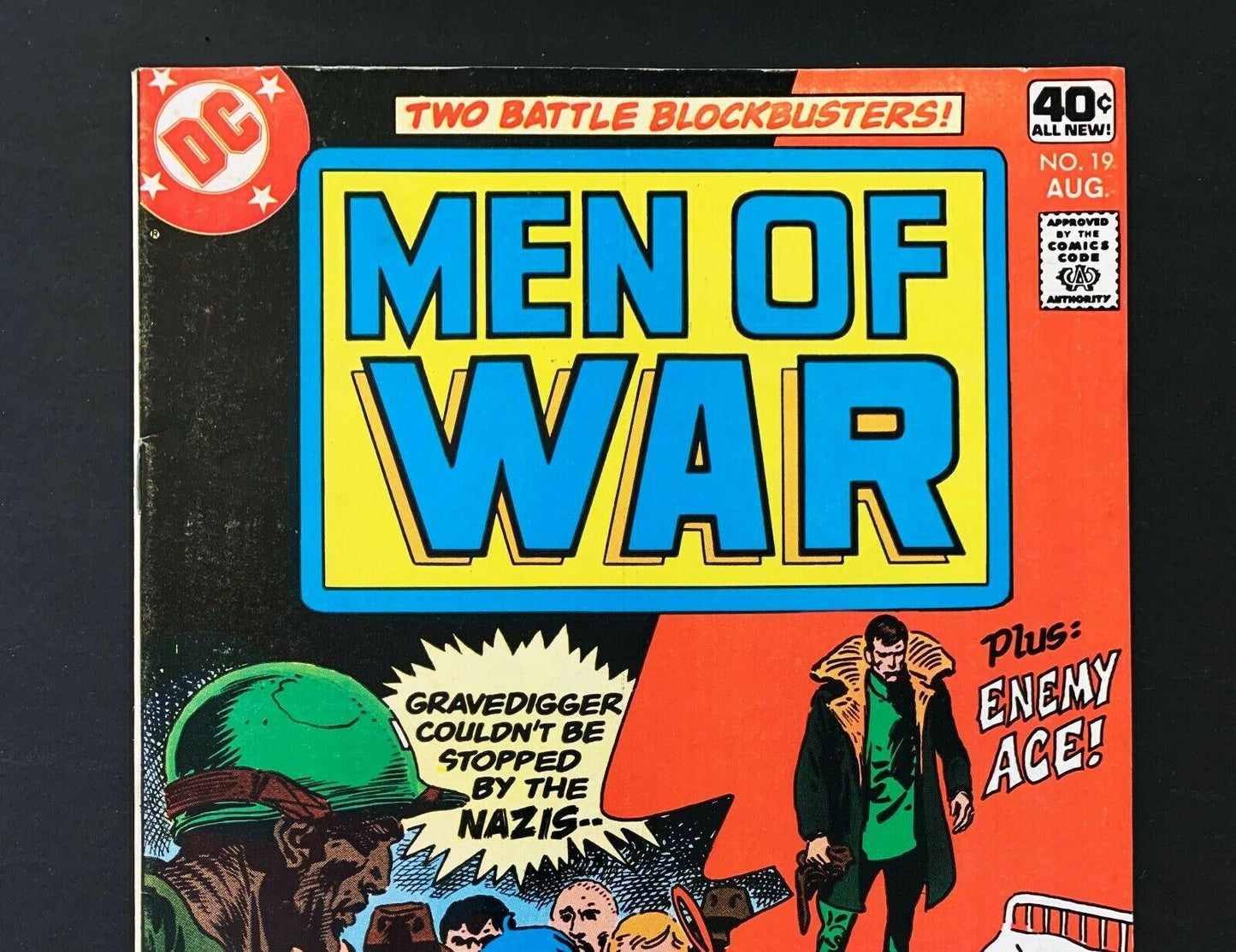 Men Of War #19 Dc Comics 1979 Vf- Newsstand Edition