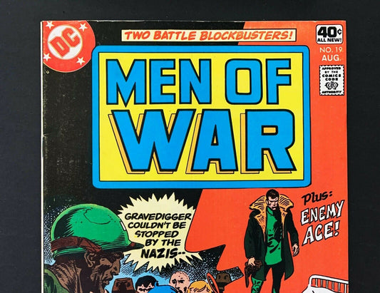 Men Of War #19 Dc Comics 1979 Vf- Newsstand Edition