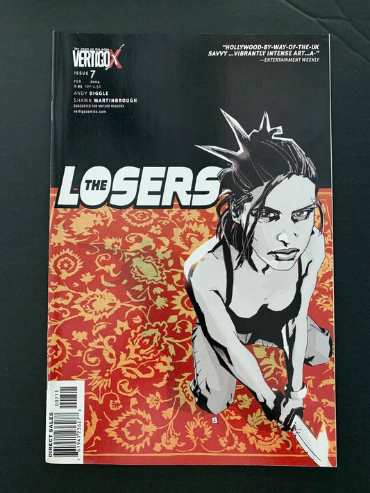 Losers #7 Vertigo/Dc Comics 2004 Vf/Nm