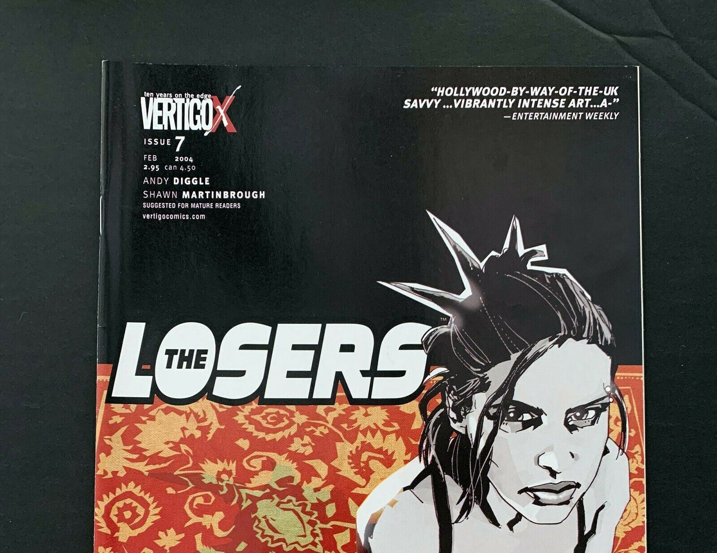 Losers #7 Vertigo/Dc Comics 2004 Vf/Nm