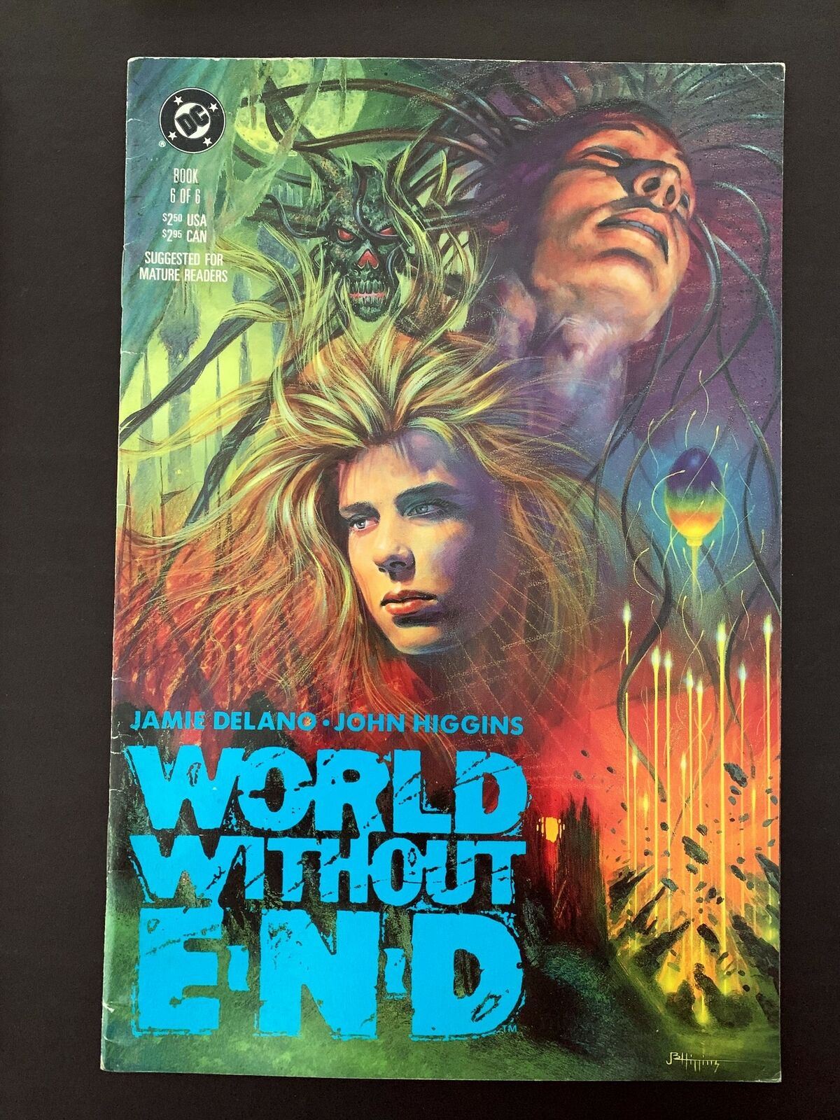 World Without End #6 Dc Comics 1990 Vf-