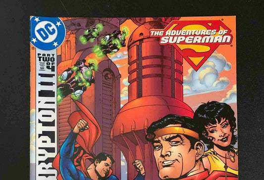 Adventures Of Superman #606  Dc Comics 2002 Vf/Nm Newsstand
