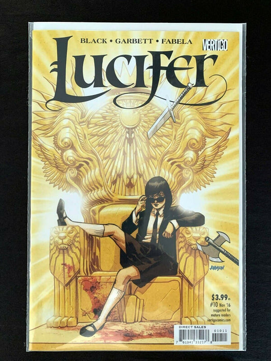 Lucifer #10 Dc/Vertigo Comics 2016 Nm+