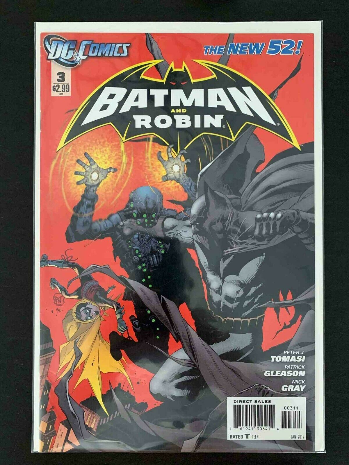 Batman And Robin #3 (2Nd Series) Dc Comics 2012 Vf+