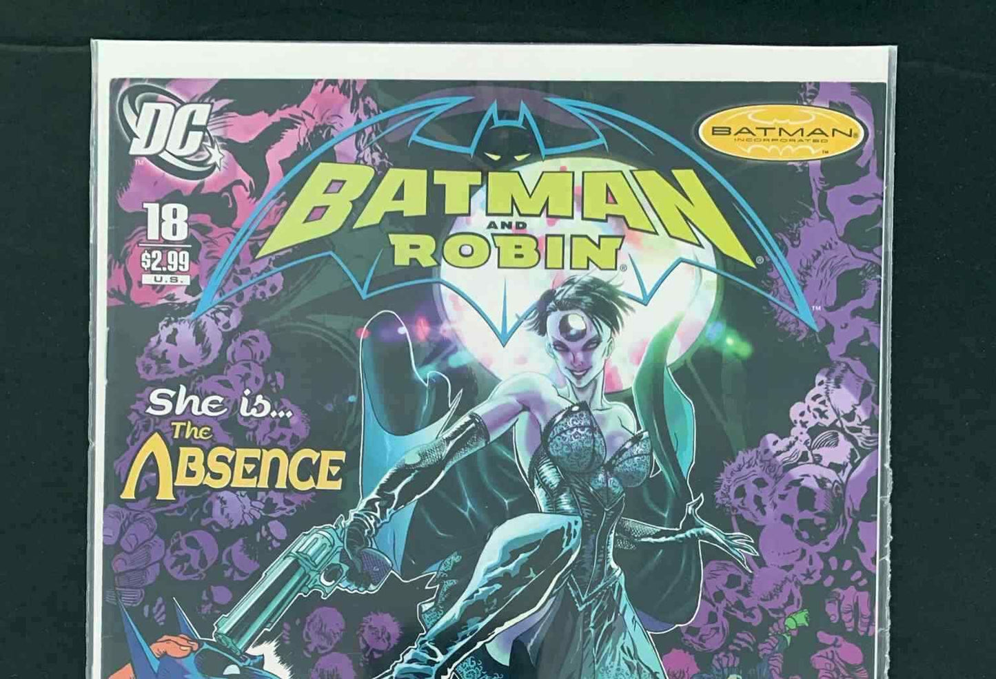 Batman And Robin #18  Dc Comics 2009 Vf+