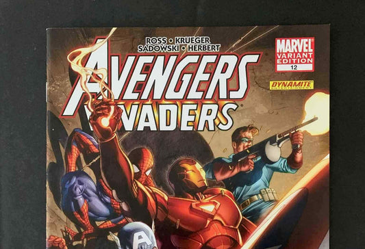 Avengers Invaders  #12  Marvel/Dynamite Comics 2009 Vf+  Eaglesham Variant Cover